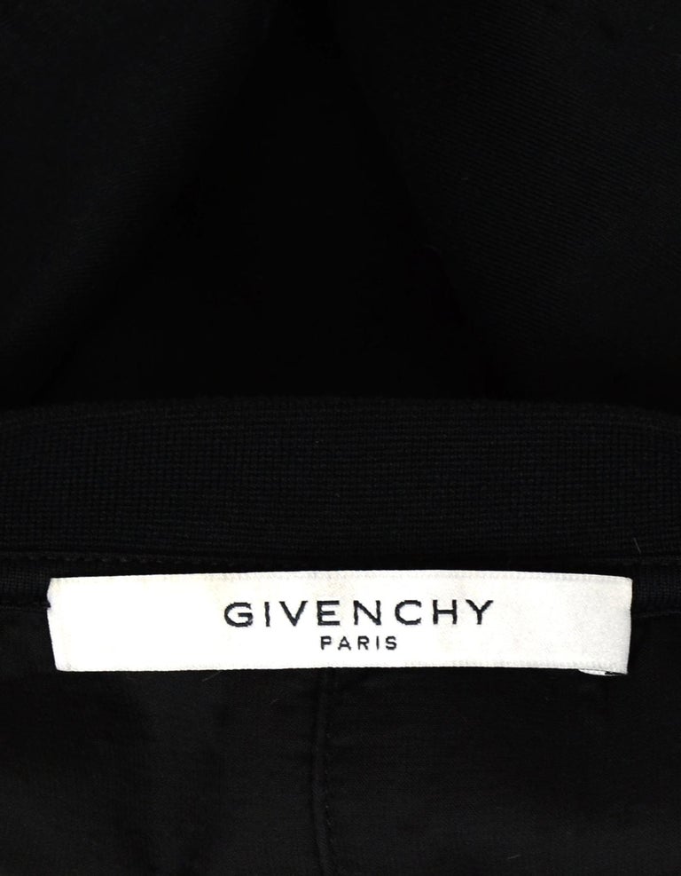Givenchy Men's 2017 Black/White Unisex Distressed T-Shirt sz ...