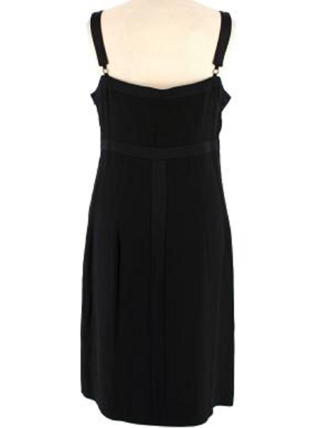 Givenchy Mesh Panelled Little Black Dress In Good Condition For Sale In London, GB