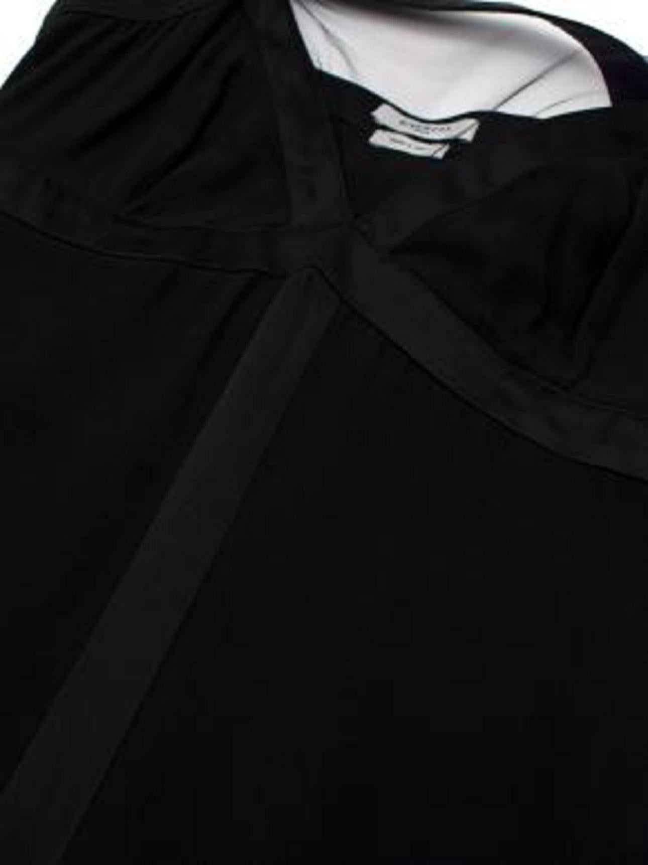 Givenchy Mesh Panelled Little Black Dress For Sale 4