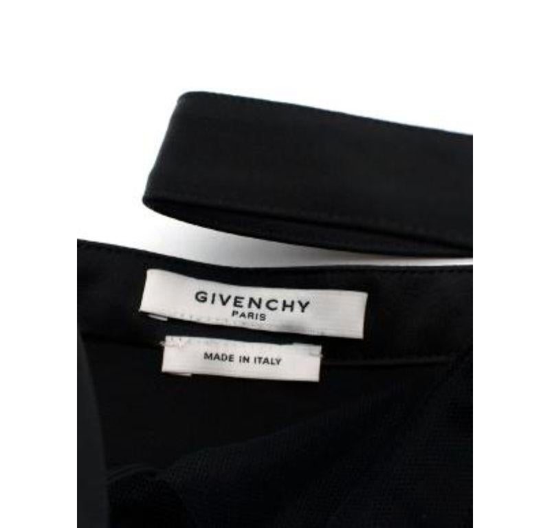 Givenchy Mesh Panelled Little Black Dress For Sale 4