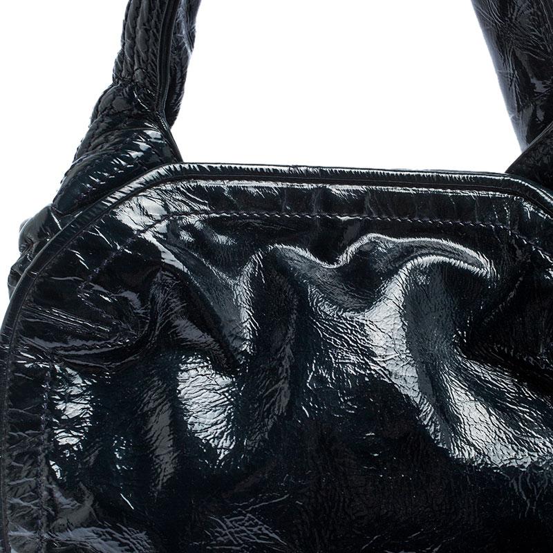 Givenchy Midnight Blue Patent Leather Hobo 2