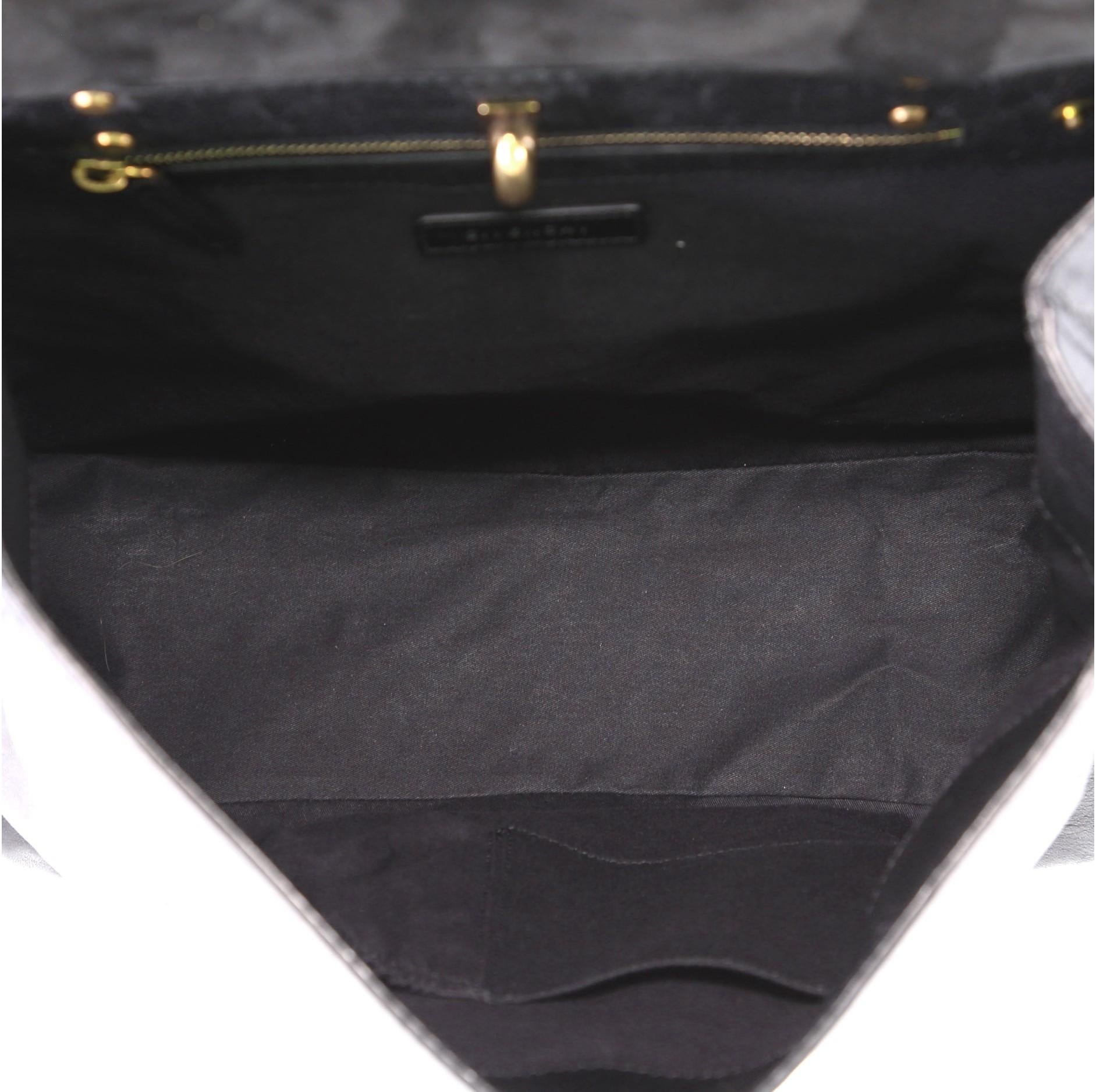 Givenchy Mirte Saddle Bag Bolt Stud Leather Large 2