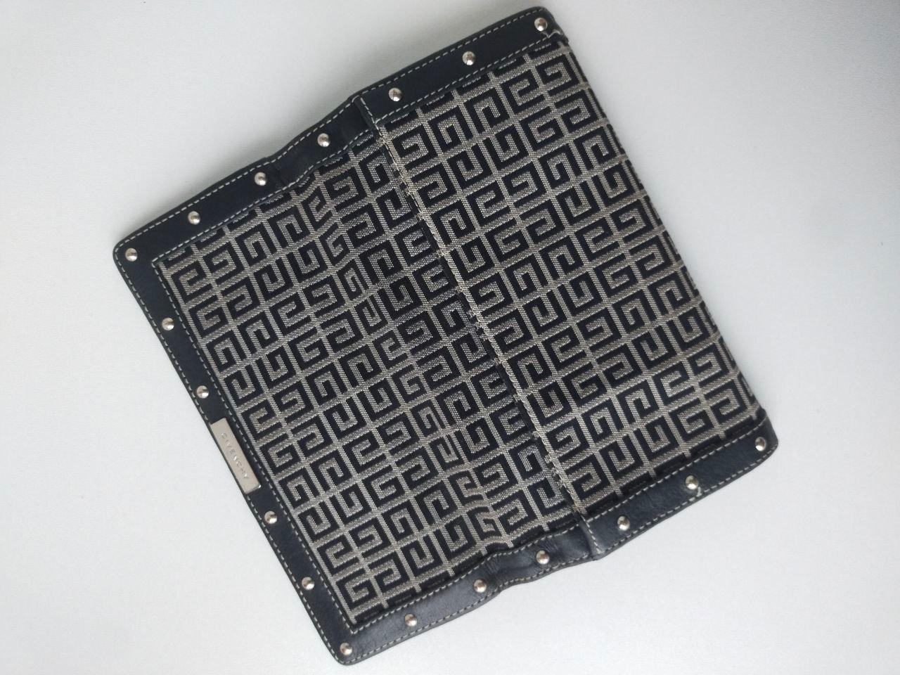 Givenchy Monogram Canvas / Leather Wallet 5
