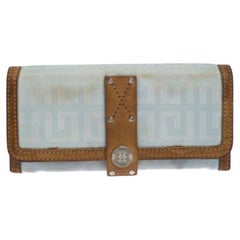 Givenchy Monogram Nylon and Leather Continental Wallet