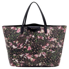 Givenchy - Fourre-tout en toile et cuir Antigona à imprimé floral multicolore