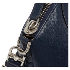 Givenchy Navy Blue Leather Medium Antigona Satchel