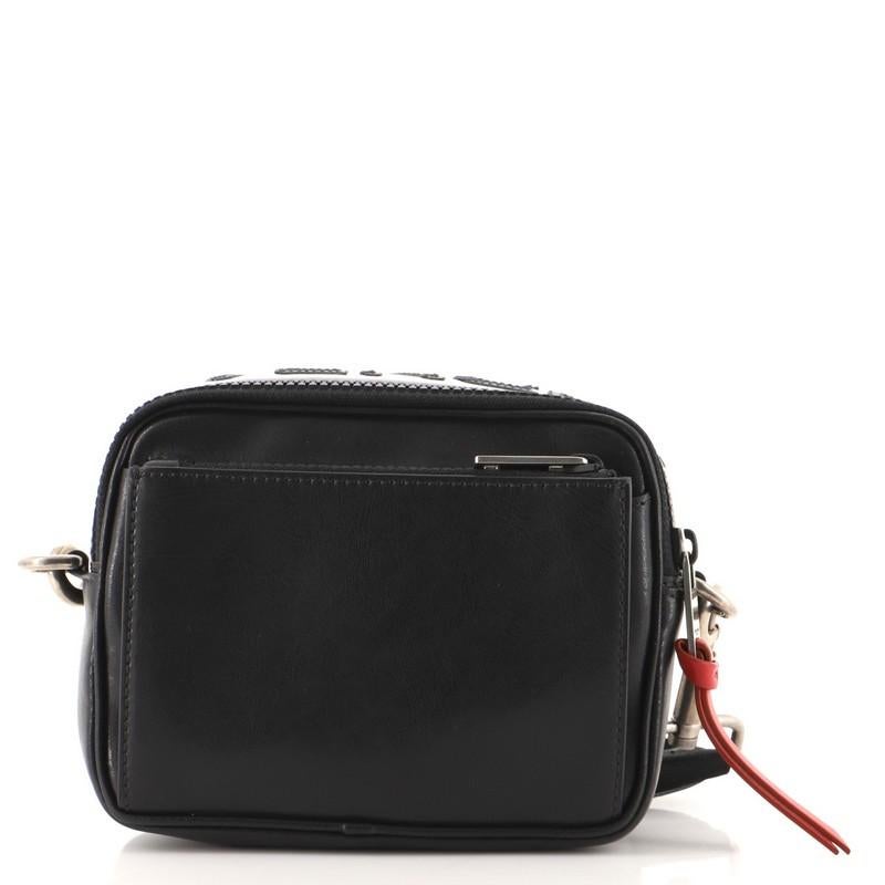 Nero Givenchy MC3 - Borsa a tracolla in pelle con applicazioni
