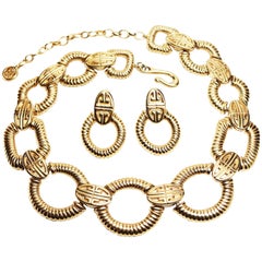 Givenchy Necklace and Earring Demi Parure