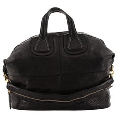 Givenchy Nightingale Satchel Embossed Leather Large