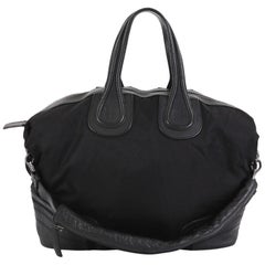 Givenchy Nightingale Satchel Nylon and Leather Large