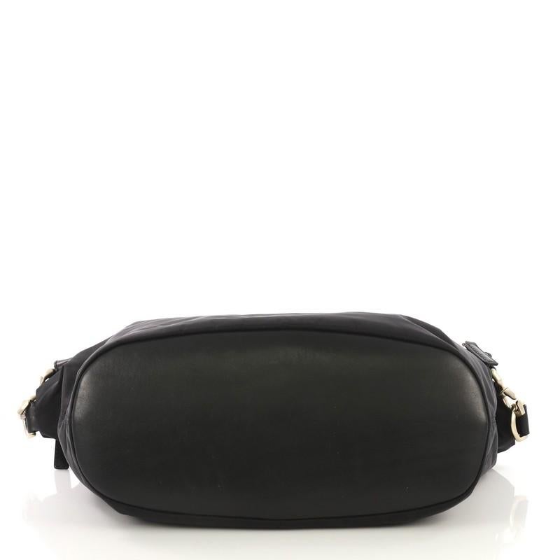 Givenchy Nightingale Satchel Studded Nylon Medium In Good Condition In NY, NY