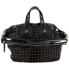 Givenchy Nightingale Satchel Studded Nylon Medium