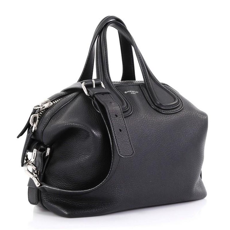 Givenchy Nightingale Satchel Waxed Leather Small at 1stDibs