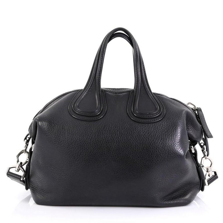 Givenchy Nightingale Satchel Waxed Leather Small at 1stDibs
