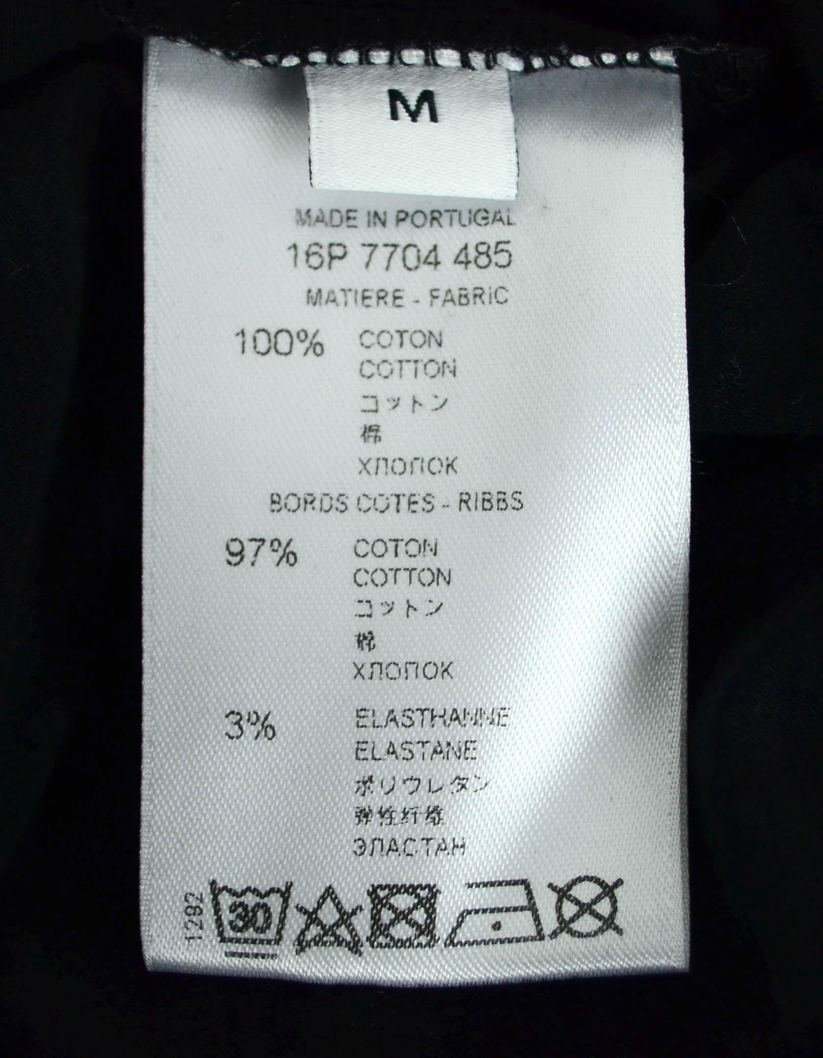Givenchy NWT Schwarz/Weiß Distressed Logo Oversized T-Shirt Größe Medium im Angebot 1