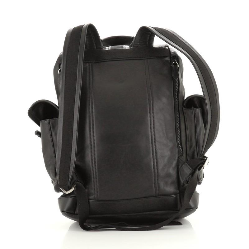 Black Givenchy Obsedia Backpack Leather
