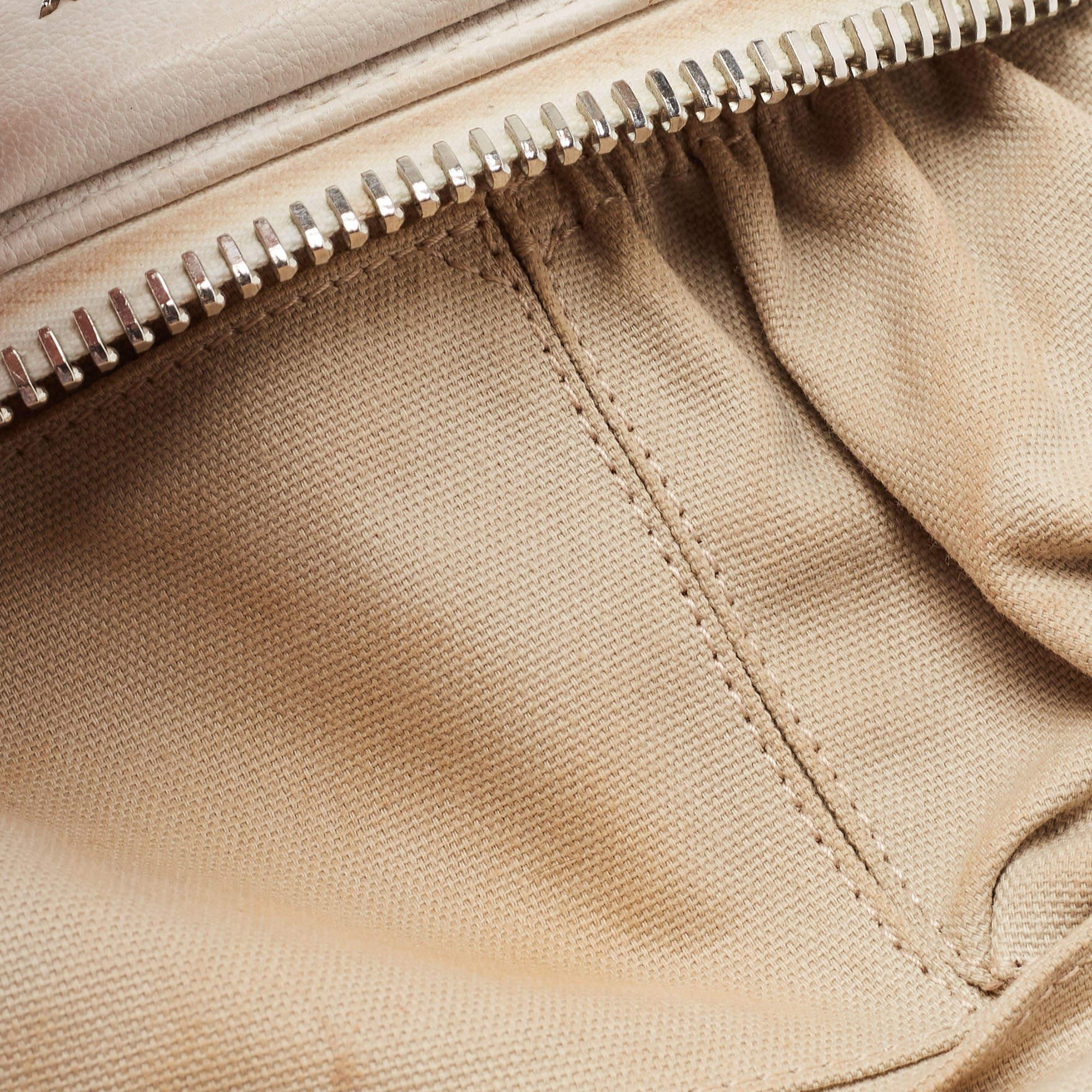  Givenchy Off-White - Mini sacoche Antigona en cuir Pour femmes 