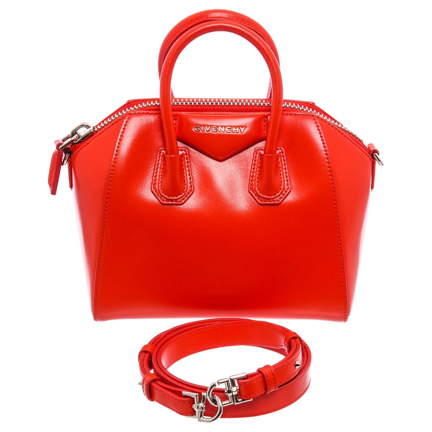 givenchy antigona small red