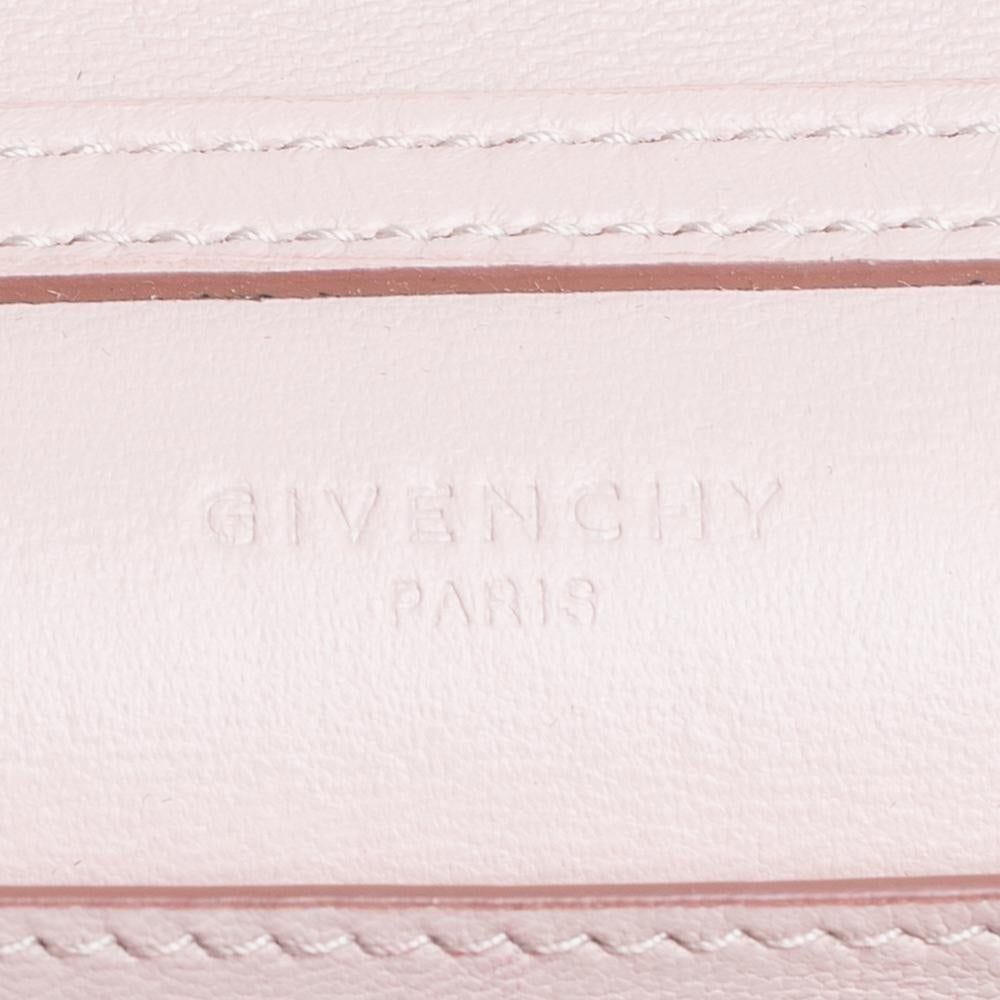 Givenchy Pale Pink Leather GV3 Wallet On Chain 1