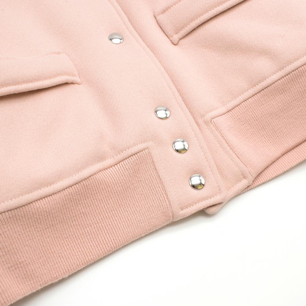 Women's Givenchy Pale Pink Wool Bomber Jacket SIZE 34