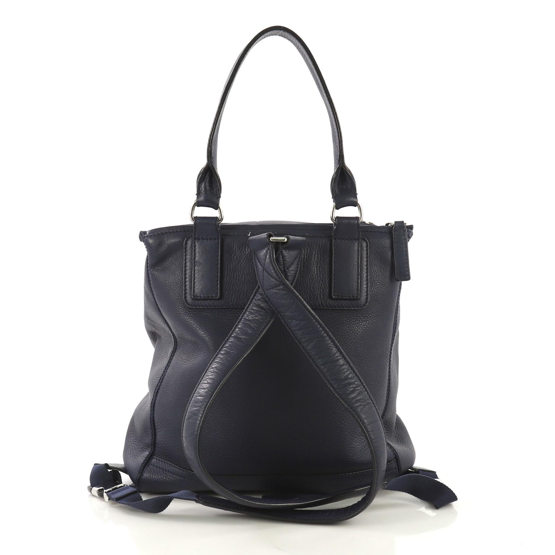 Black Givenchy Pandora Backpack Leather