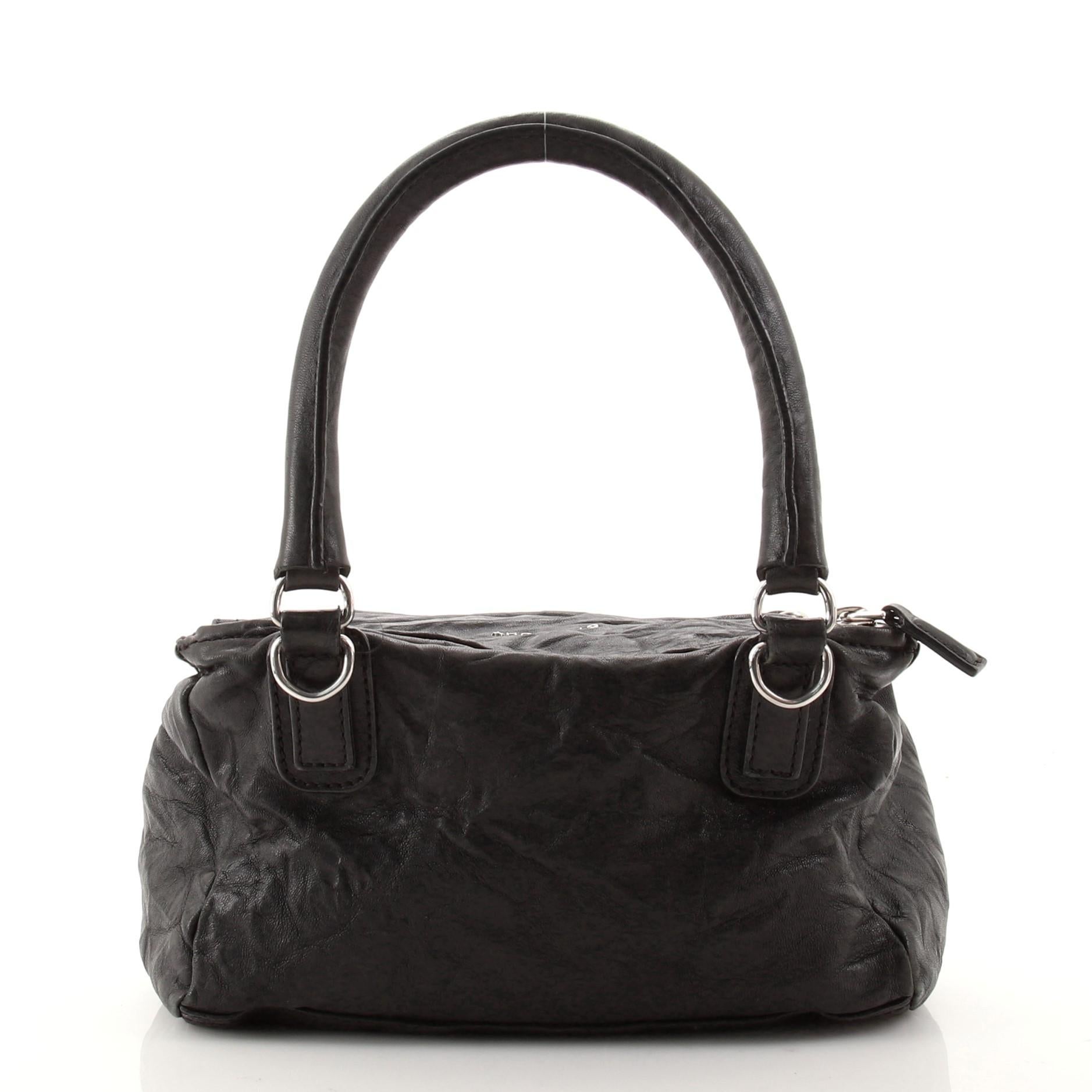 Givenchy Pandora Bag Distressed Leather Medium In Fair Condition In NY, NY