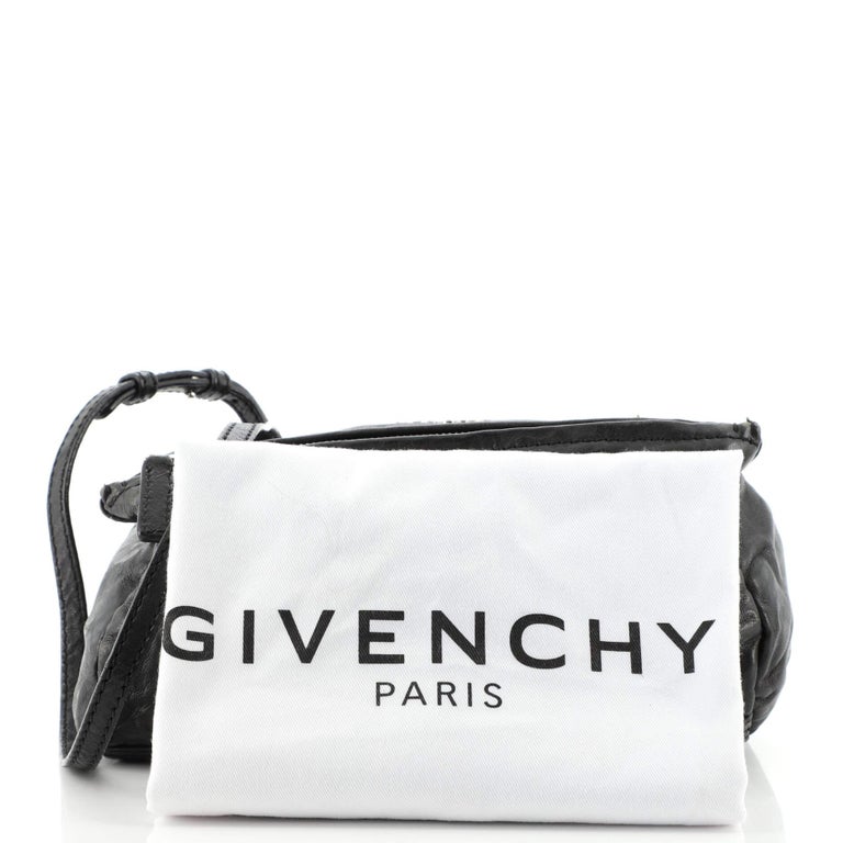 Givenchy Pandora Bag Distressed Leather Mini For Sale at 1stDibs