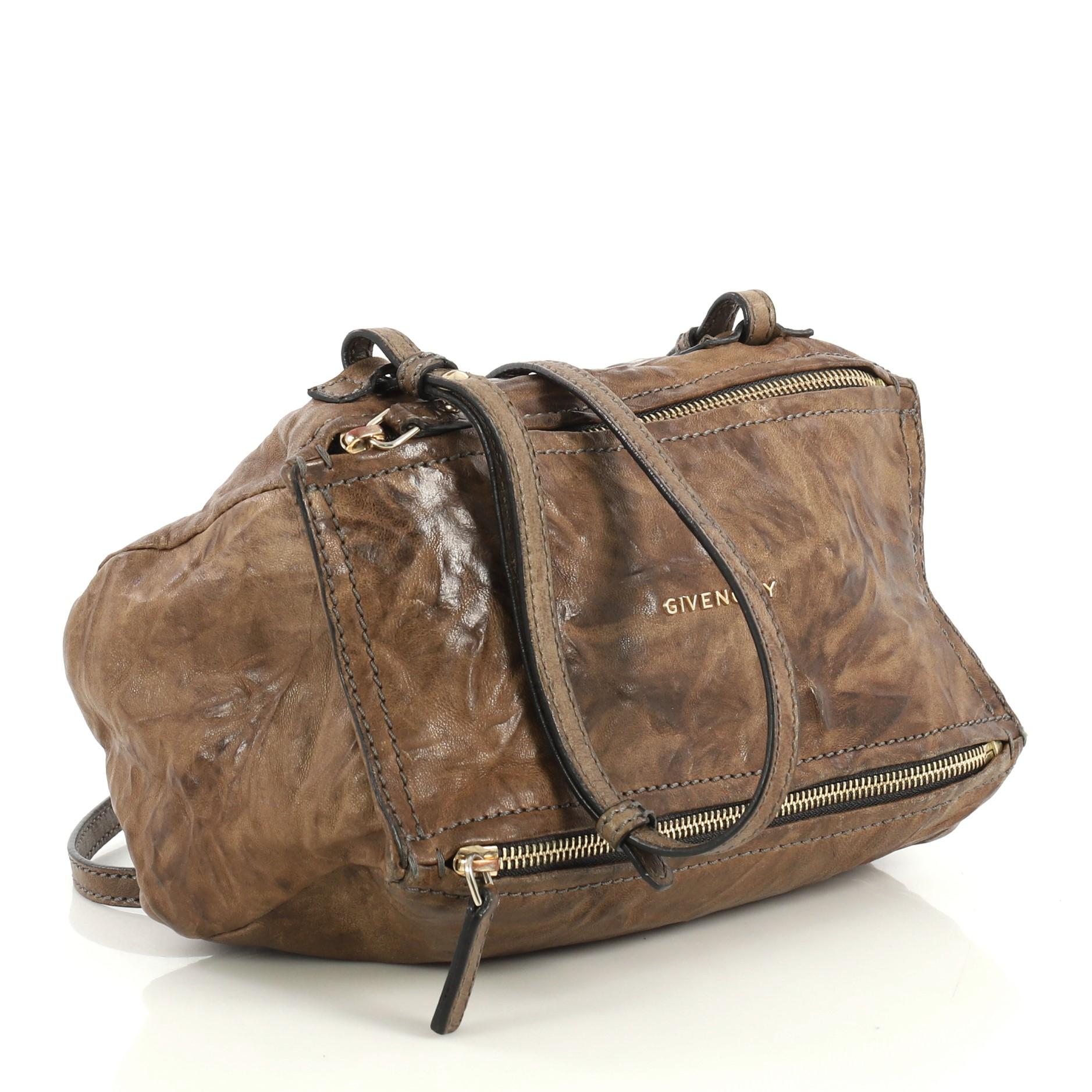 givenchy pandora distressed leather