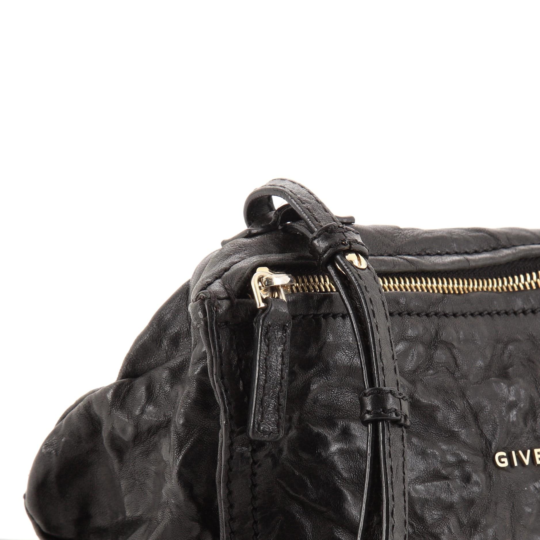 Givenchy Pandora Bag Distressed Leather Mini In Fair Condition In NY, NY