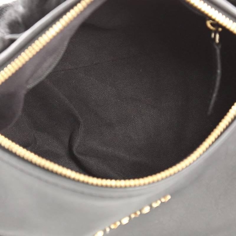 Black Givenchy Pandora Bag Leather and Fur Mini