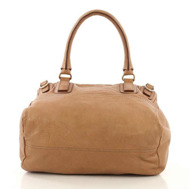 Brown Givenchy Pandora Bag Leather Medium
