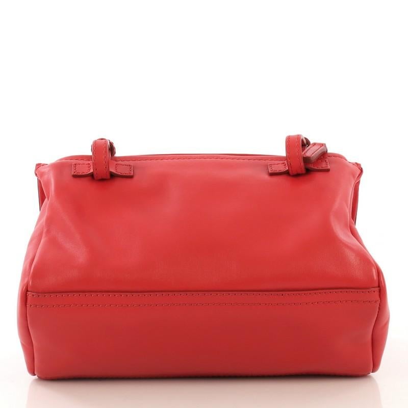 Givenchy Pandora Bag Leather Mini In Good Condition In NY, NY