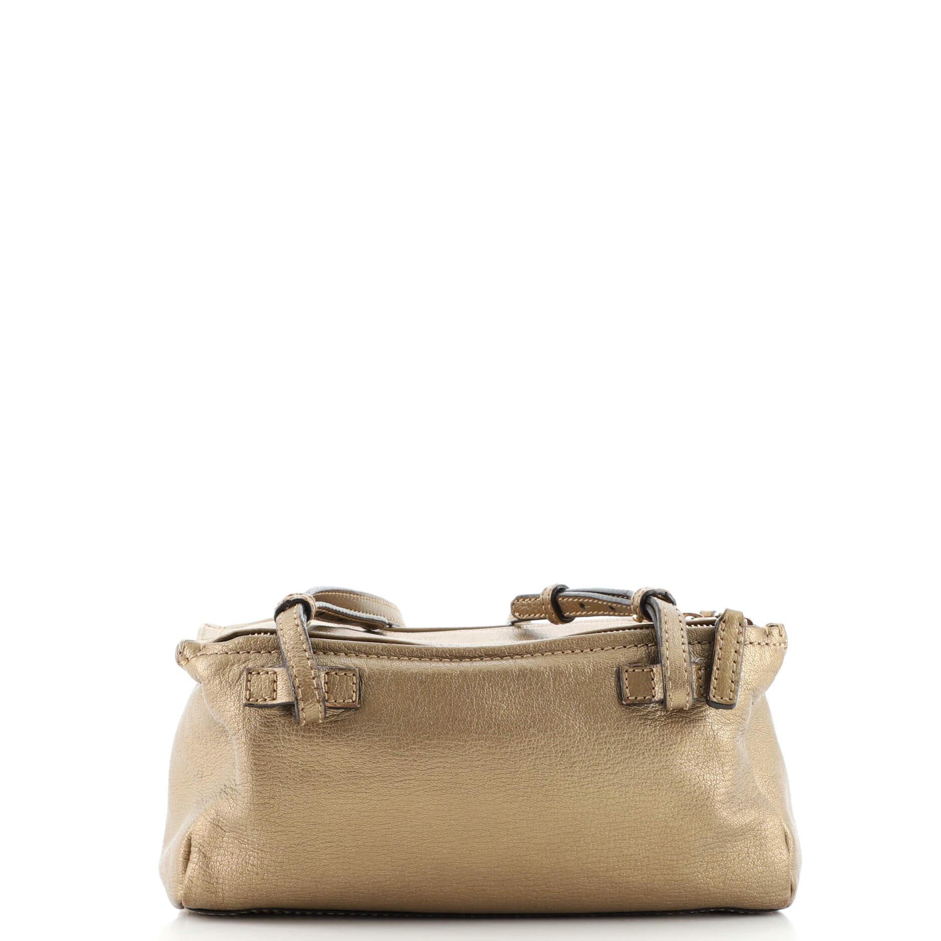 Givenchy Pandora Bag Leather Mini In Good Condition In NY, NY