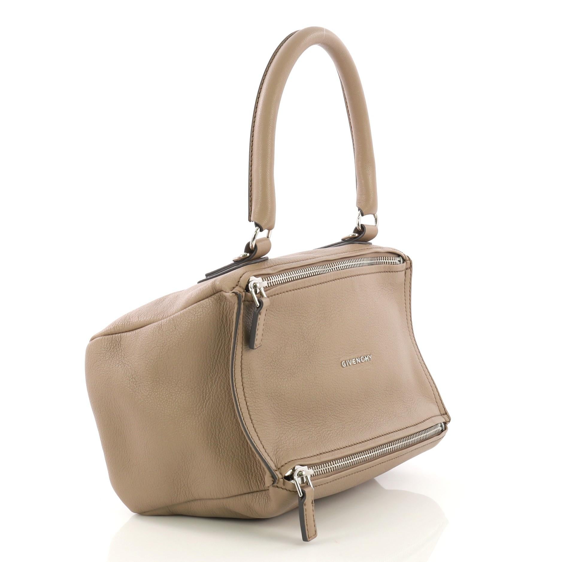 Brown Givenchy Pandora Bag Leather Small