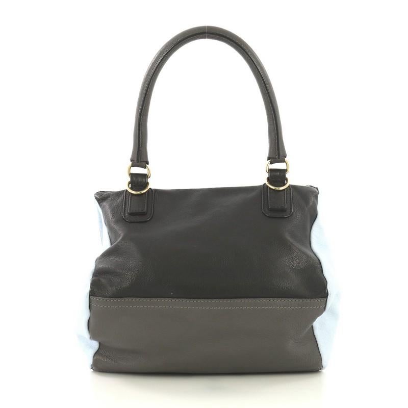 Gray Givenchy Pandora Bag Leather Small