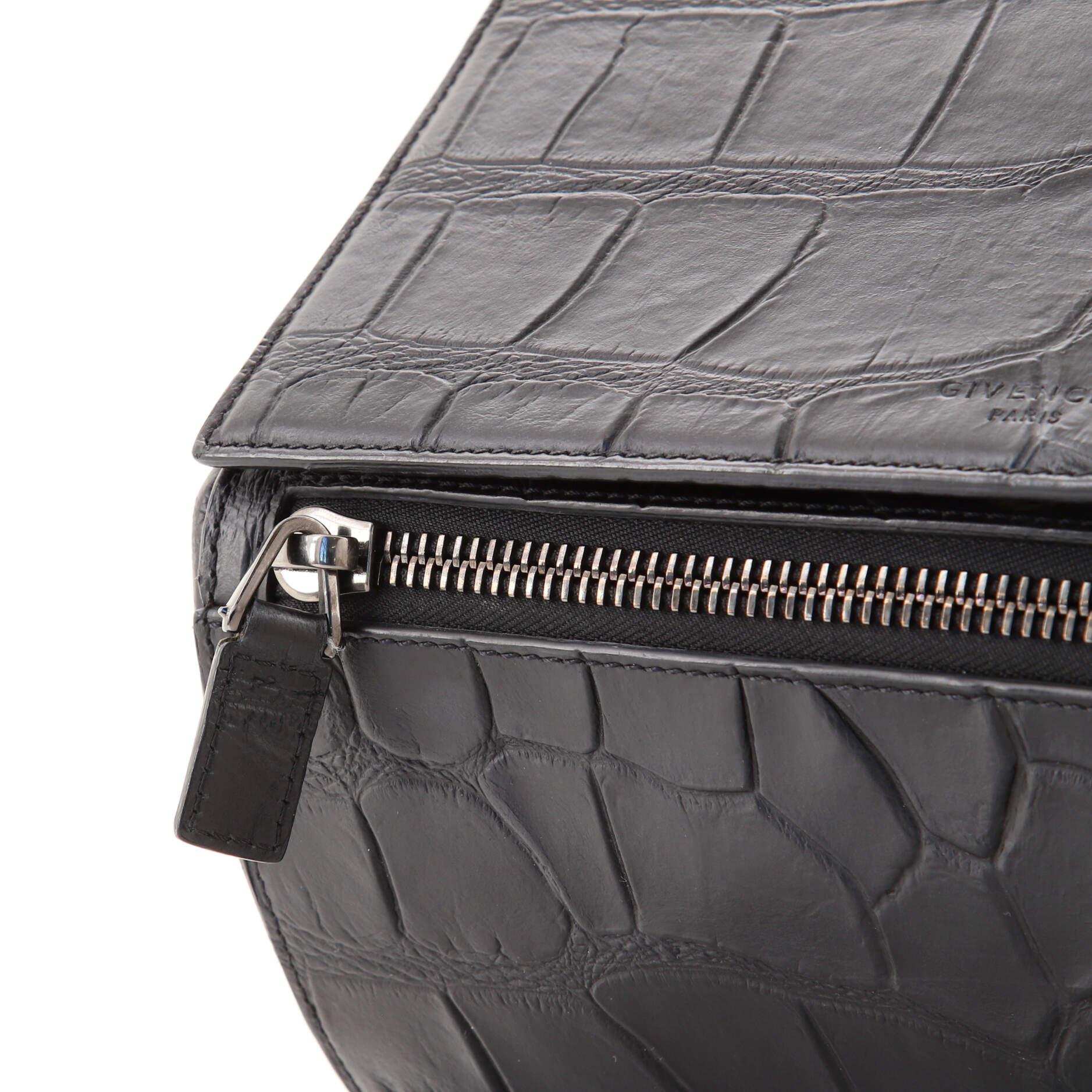 Givenchy Pandora Box Bag Crocodile Embossed Leather Medium 1