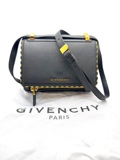 Givenchy Pandora Box Crossbody Bag in Black Calfskin, Riccardo Tisci Era