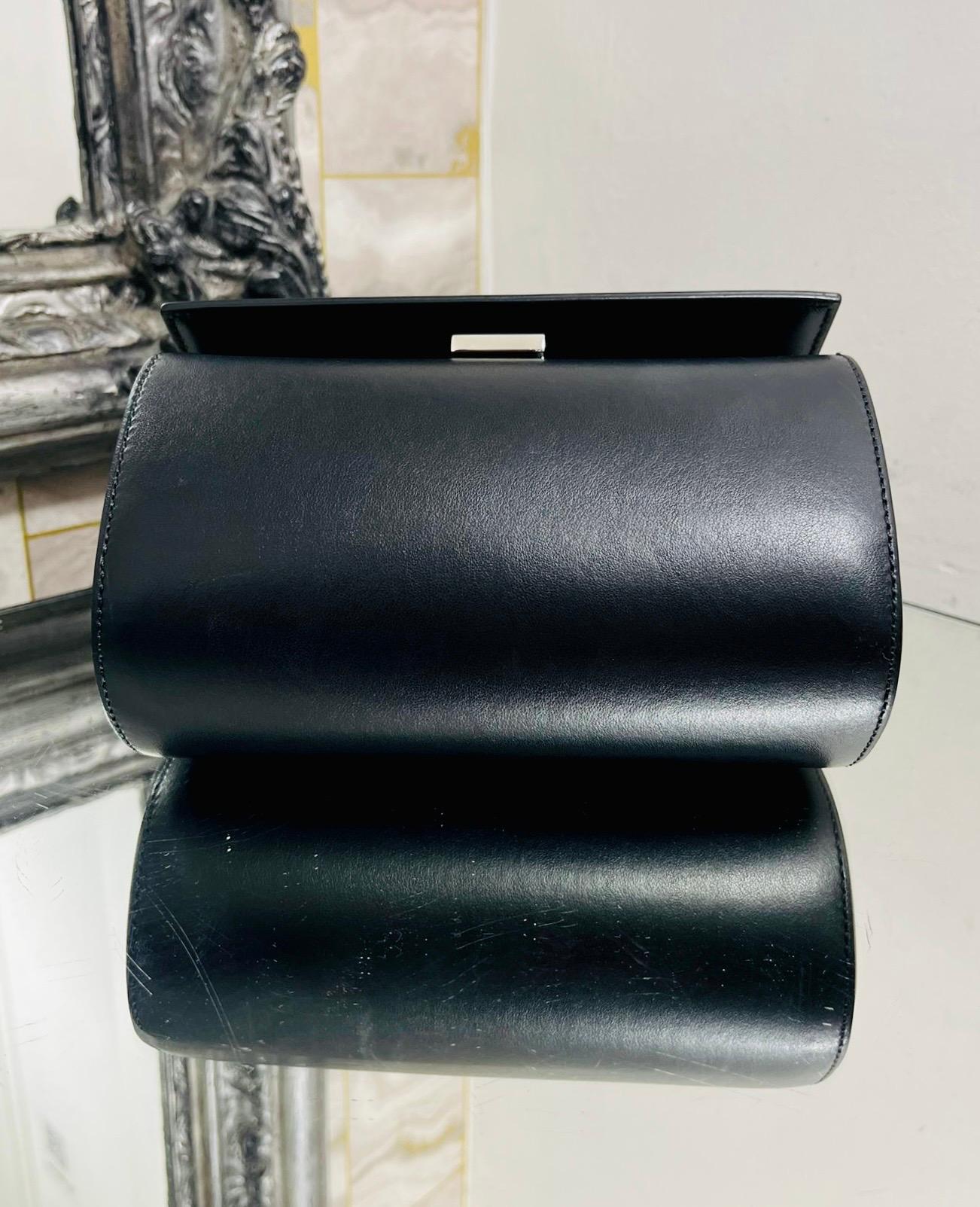 Women's Givenchy Pandora Box Logo Leather Bag For Sale