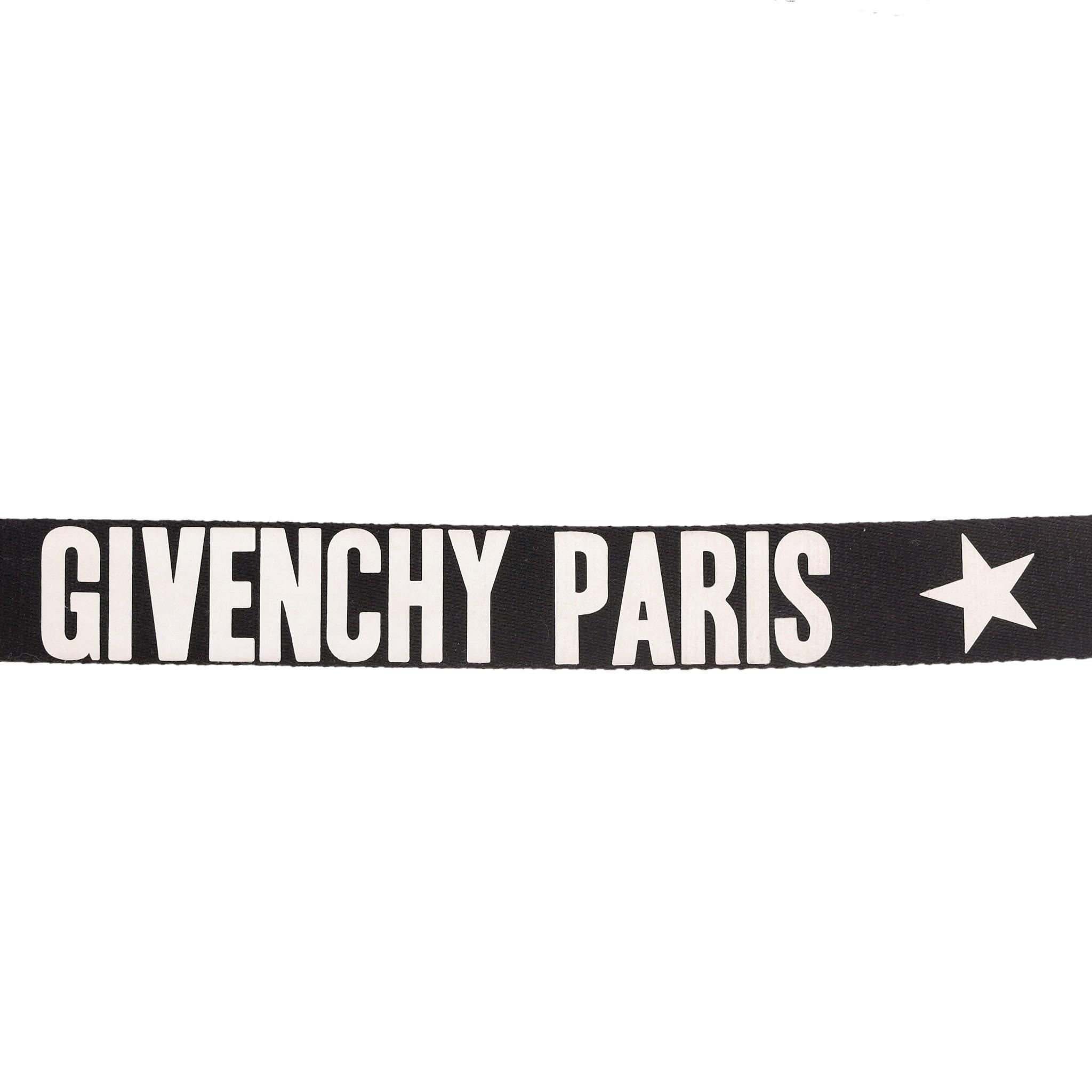 Givenchy Pandora Box Logo Leather Bag For Sale 3