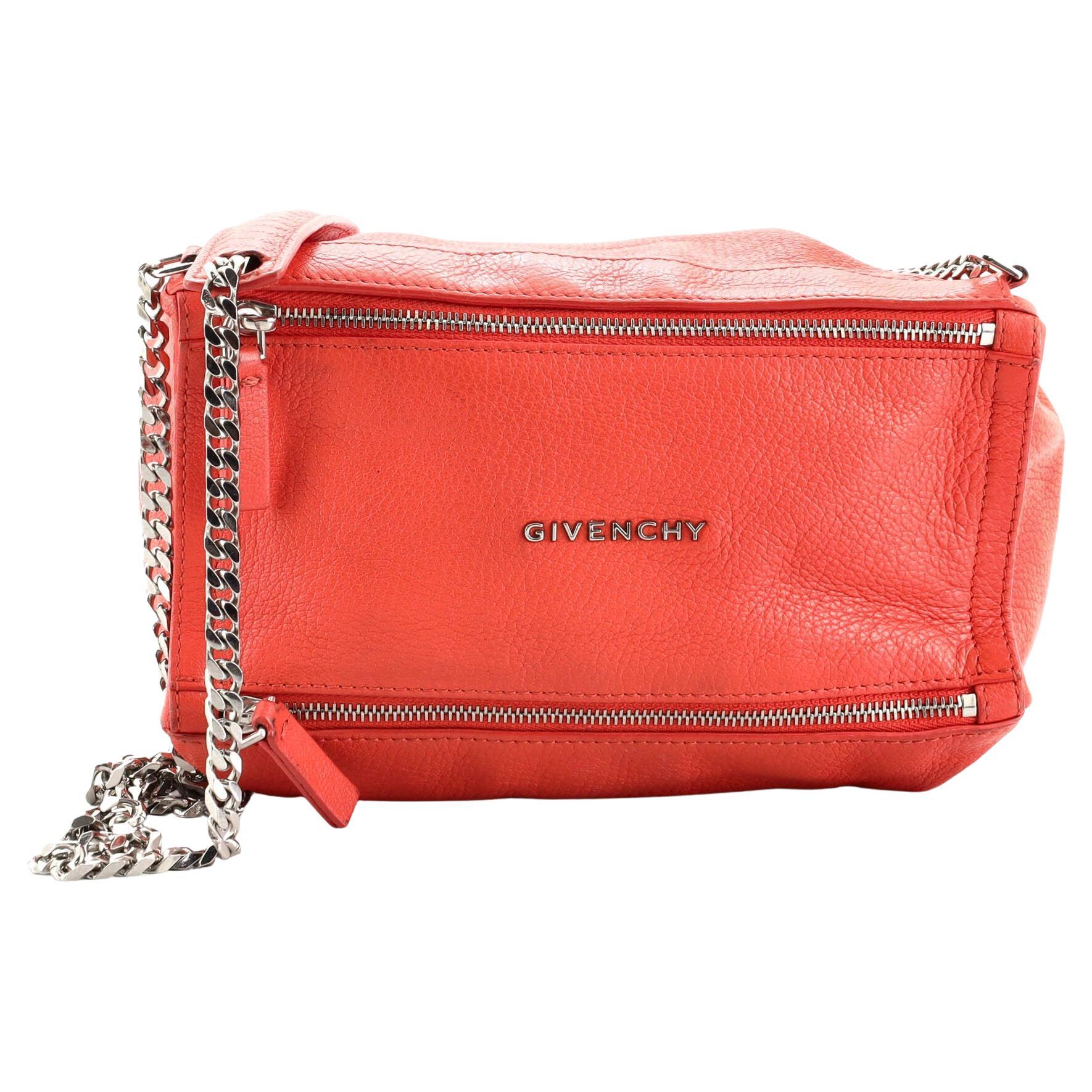 Givenchy Pandora Chain Bag Leather Mini