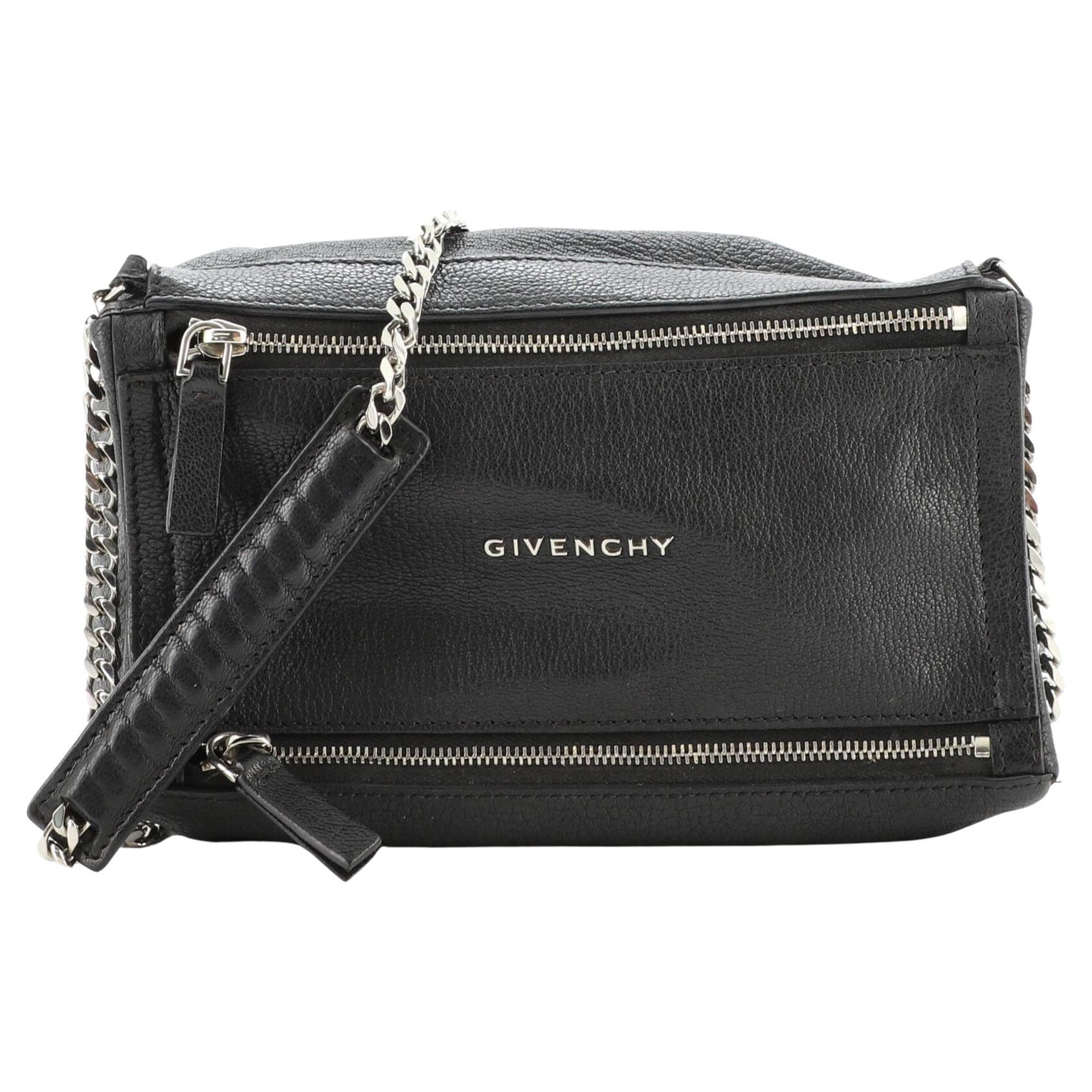 Givenchy Nobile Crossbody Bag Crocodile Embossed Leather Mini at