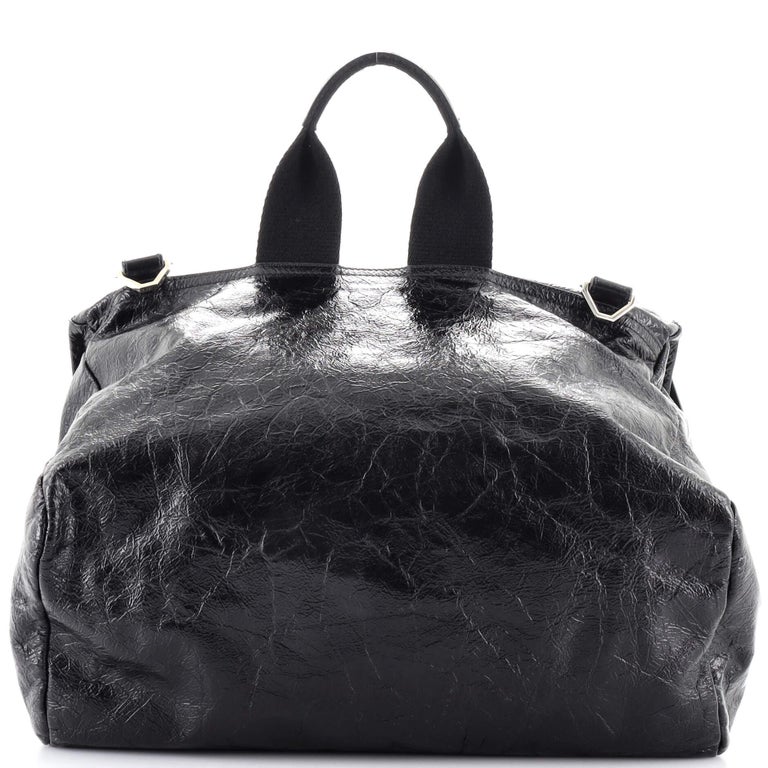 Givenchy Pandora Messenger Bag Crinkled Patent Large For Sale at 1stDibs