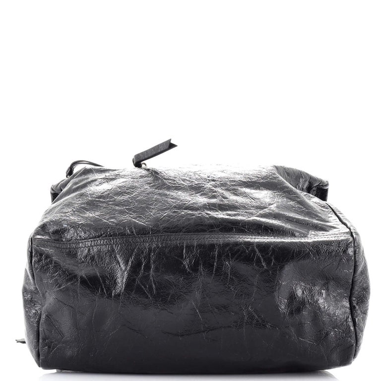 Givenchy Pandora Messenger Bag Crinkled Patent Large For Sale at 1stDibs