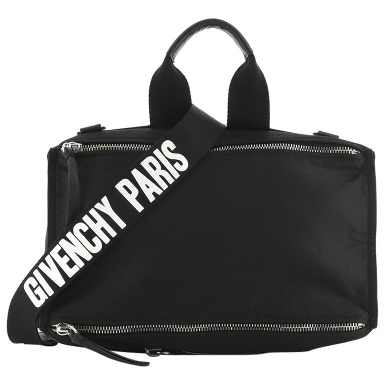 Givenchy Pandora Messenger Bag Nylon Large at 1stDibs