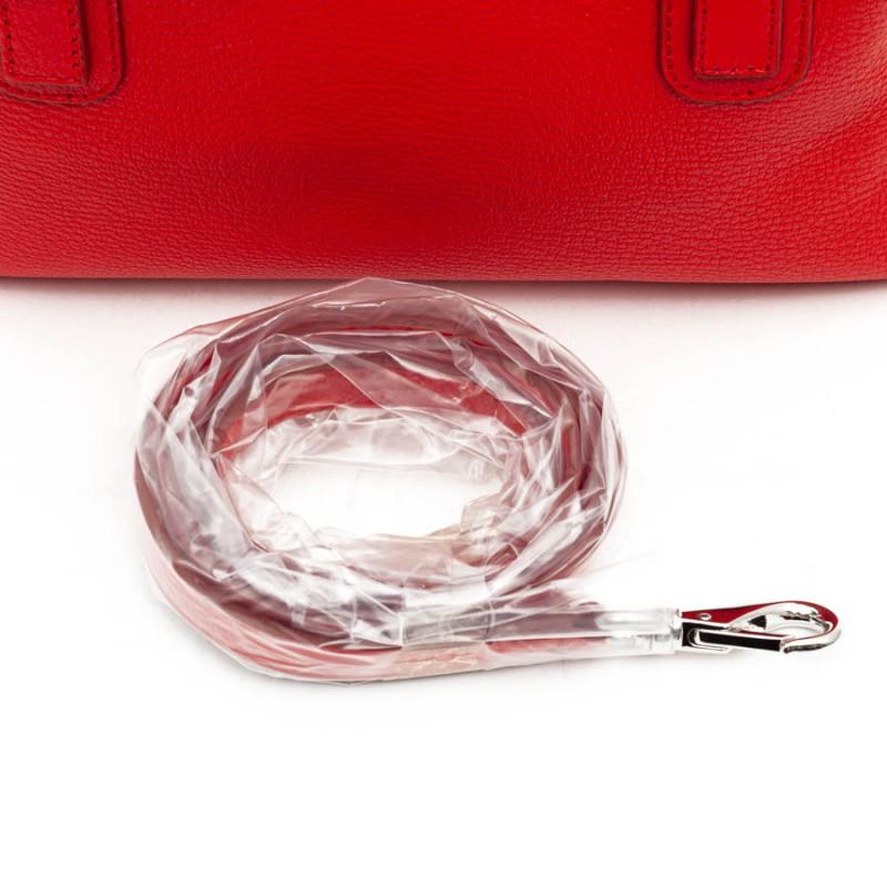 GIVENCHY Pandora Red Grained Leather Bag 8