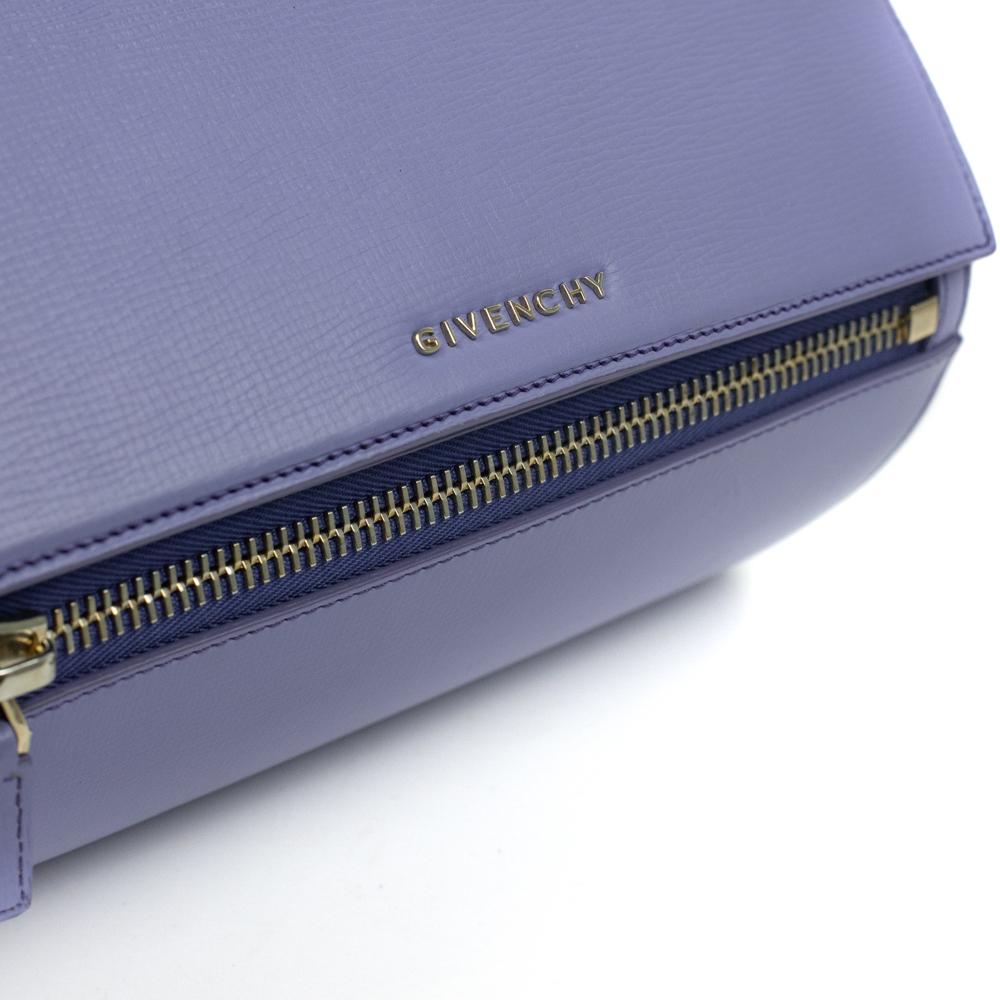 GIVENCHY pandora Shoulder bag in Purple Leather 4