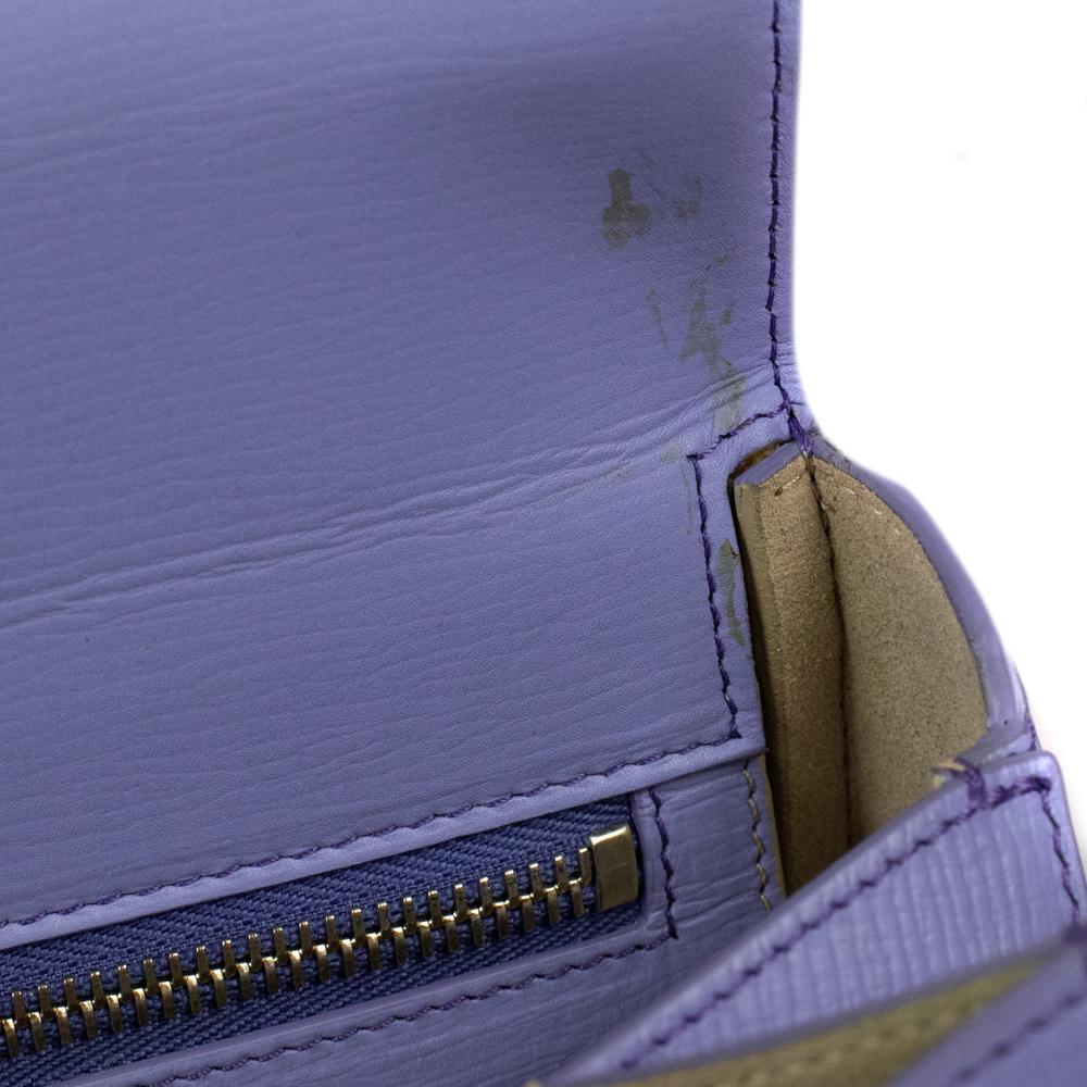 GIVENCHY pandora Shoulder bag in Purple Leather 1