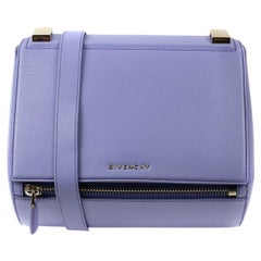GIVENCHY pandora Shoulder bag in Purple Leather