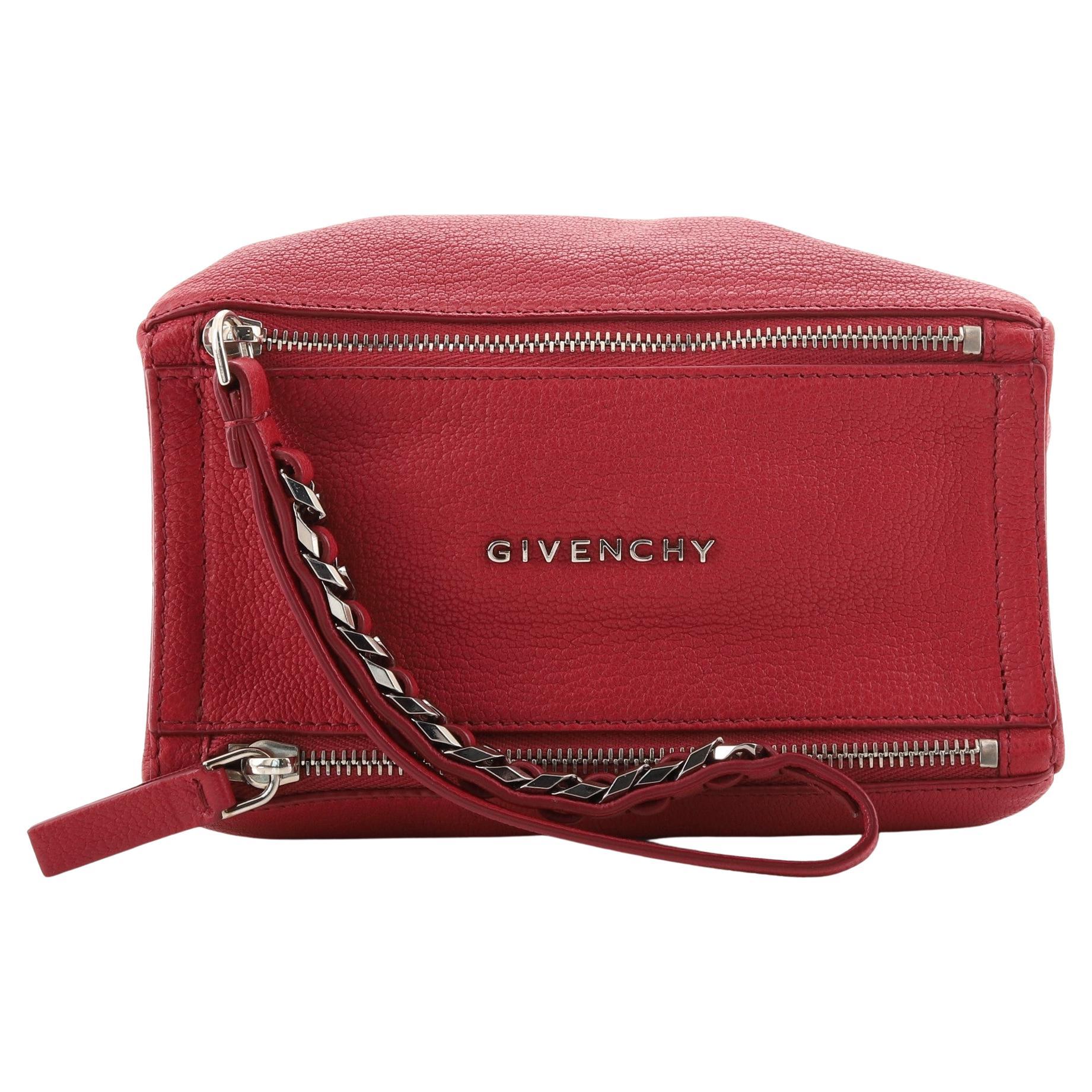 Givenchy Obsedia Minaudiere Bird of Paradise Clutch on Chain Crossbody