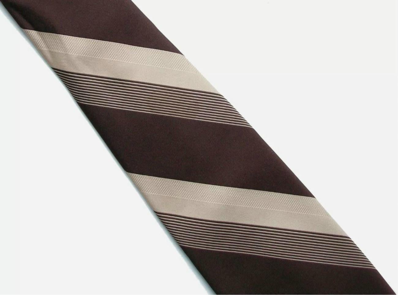 Mid-Century Modern GIVENCHY - PARIS - Men's Neck Tie - Polyester Blend - France - Circa 1960's For Sale